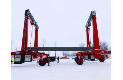 China Agile Mobile And Versatile Mobile Gantry Crane For Modular Concrete Construction supplier