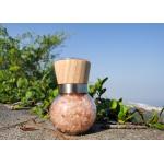 80ml Capacity Adjustable Salt and Pepper Grinder with Transparent Condiment Glass Bottle for sale