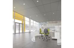 China 1.0mm Thickness Aluminum Metal Ceiling Moisture Resistant Snap In Ceiling Tiles supplier