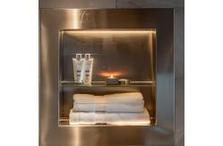 China Durable Stainless Steel Recessed Shower Niche With Rust-Proof Finish supplier