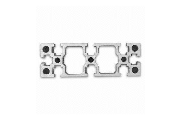 6063 Silvery Anodized Aluminum Extrusion Profiles GB/T5237-2004