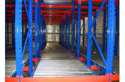 China Warehouse Gravity Flow Pallet Racks Fed Rack System Steel Heavy Duty Racking supplier