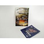 3 Side Seal Pill Packaging Pouch Bags Tear Notches For Encore Hard Capsule Powder for sale