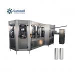 Automatic Aluminum Can Filling Machine Electronic Measuring Cup Soda Can Production Line for sale