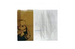 China Foods Translucent Biodegradable Wax Paper Bags With Adhesive Strip Gusset Glassine Envelopes supplier