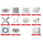 Square Pressure Grinding Machine Polishing Disc Stainless Steel FC/SC/ST/LC Disk for sale