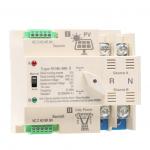 AC220V PV Solar Din Rail 2P 63A ATS Dual Power Automatic Transfer Switch for sale