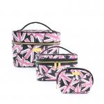 Waterproof Portable Women Travel Cosmetic Bag Set for sale