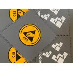 ESD Interlocking PVC Garage Flooring 10 Ohm ESD Flooring Tiles for sale