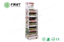 China Advertising Custom Pop Recyclable Cardboard Floor Displays Stand With Logo Printed supplier