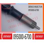 Diesel engine fuel injector 095000-6700 for Howo R61540080017A