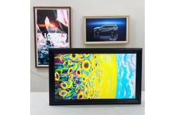 China Photo Frame Wall Mounted Digital Signage Display CMS Android Touchscreen Monitor supplier