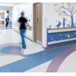 3mm Hospital Vinyl Flooring Roll Relle PVC Homogeneous Vinyl Floor for sale
