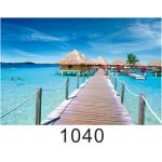 Customized Plastic 3D Lenticular Movie Poster Large Size Scenery Theme for sale
