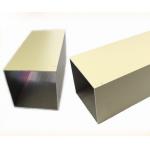 Custom Powder Coated Aluminium Extrusions Square Tube For Industrial Usage for sale