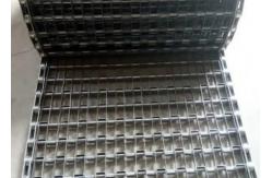 China Chain Link 304 Flat Wire Mesh Belt For Washing Vegetables Conveyor supplier