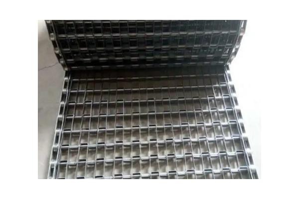 Chain Link 304 Flat Wire Mesh Belt For Washing Vegetables Conveyor