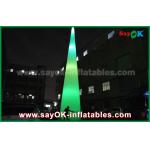 Outdoor LED Light Grounding Decoration Inflatable Cone For Advertising for sale