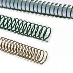 23.6mm Thick Metal Coil Binding 42.8mm For Hardcover Books Calendars for sale