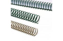 China 23.6mm Thick Metal Coil Binding 42.8mm For Hardcover Books Calendars supplier