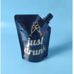 Custom Artwork Gravure Printing Liquid Packaging Pouch  bag With Nozzle 200 microns for sale