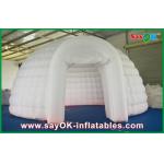 OD 5m Inflatable Air Tent White , Inflatable Dome Tent For Exhibition for sale
