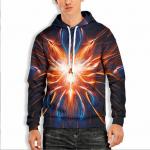 Breathable Adults Oversized Cotton Sweatshirt , Embroidery Logo Hoodies for sale