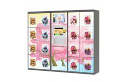 China Smart Large Locker Cooling System Station Vending Machine For Flowers supplier
