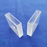 Custom Laboratory Special Measurement Liquid fused quartz cuvette Corrosion Resistant for sale