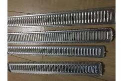China 3004 Material 1.5mm Thickness Radiator Header Plate Two Rows supplier