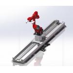 Floor Mounting Position Robot Seventh Axis With Ground Installation Method