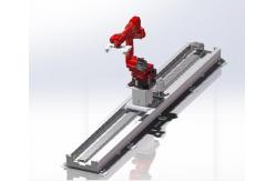 China Floor Mounting Position Robot Seventh Axis With Ground Installation Method supplier