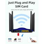 Dual Band 1200mbps AT-T T-Mobile Simcard Wireless Wifi Router Firmware Wan Failover 4g Lte CPE for sale