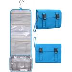 Blue Makeup Bag Waterproof Cosmetic Storage Organizer Case For Bathroom Shower for sale