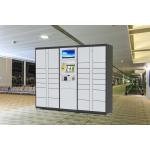 Winnsen Luggage Lockers For Indoor Public Place Use With Advertising Screen Multi Payment Devices Optional for sale