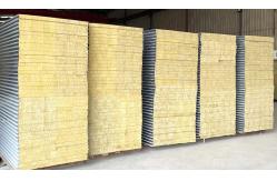 China External Wall Rock Wool Sandwich Panel Class A Fire Retardant Rockwool supplier