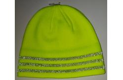 China reflective beanie acrylic for outdoor supplier