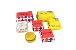 China Burger Packaging Box Wholesale Custom White Cardboard Fried Chicken And French Fry Box supplier
