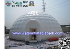 China 10m dia Inflatable Igloo Tent  With Clear Top Roof , Inflatable Dome Tent supplier
