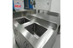 China As Drawing Number of Shelves Stainless Steel Lab Bench with Integral Structure supplier