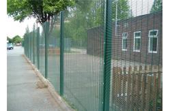 China 3.95mm Green Colored 358 Security Mesh Fence supplier