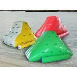 Colorful Water Floating Iceberg , Inflatable Water Sports for Amusement for sale