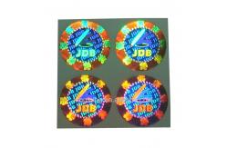 China Offset CMYK Printing Tamper Evident Security Labels supplier