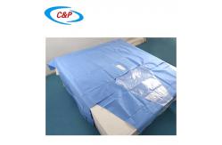 China Customized Sterile Surgical Lithotomy Drape with Fluid Collection Pouch supplier