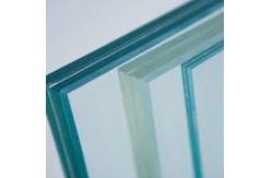 China Smooth Tempered Laminated Glass Construction with Polished Edge supplier
