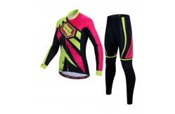 China breathable Womens Cycling Tights sport apparel XS-3XL with Lycra fabric supplier