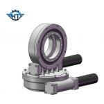 IP 66 Worm And Gear Structure Slew Drive Gearbox SDE7 With Nema 23 For Dual Axis Solar Trackers for sale