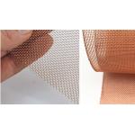 99.99% Knitting Woven Copper Mesh Flexible And Fine Red Wire for sale