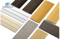 China T6 Aluminium Floor Edge Trim CQM Approved Electrophoresis Treatment supplier