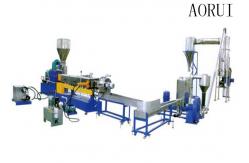 China PET Washed Plastic Granules Machine , Recycled PET Film Pelletizer Extrusion Line supplier